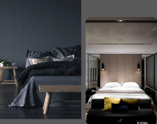 Bettmaterialien: Metallbett