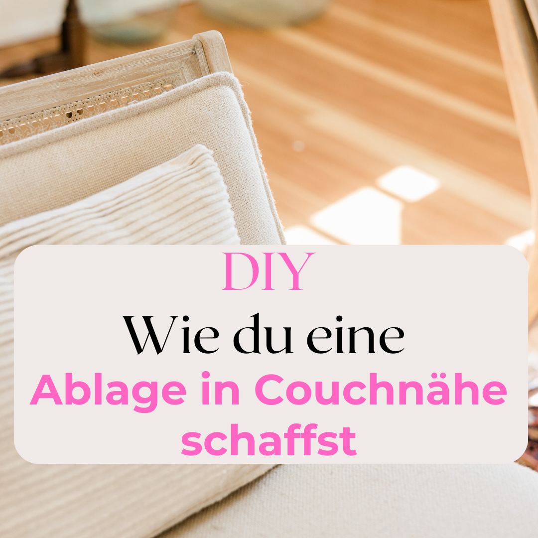 DYI Couchablage