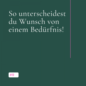 Wunsch oder Bedürfnis? Warum dein Zuhause dich wirklich glücklich macht und wie du den Unterschied erkennst