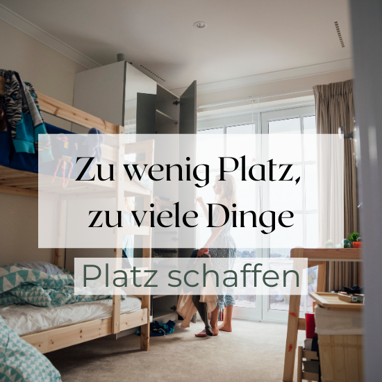 Platz schaffen I Wohnpsychologie